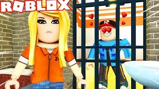 ROBLOX WIĘZIENIE  ZAKOCHAŁEM SIĘ W DZIEWCZYNIE Roblox Roleplay Jailbreak  Vito i Bella [upl. by Leidba]