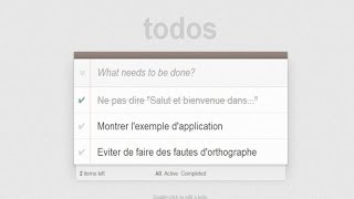 Tutoriel Angular  Découverte du Framework création dune Todo [upl. by Nerol]