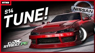 CarX Street PC  FULL S14 Drift Tune amp Upgrade Setup [upl. by Vivl725]