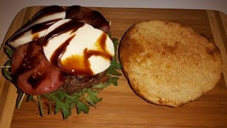 ITALIAN BURGER  frisch amp lecker  schnell amp einfach [upl. by Airotkiv]