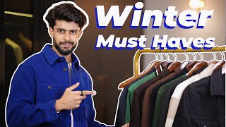 10 MUST HAVE WINTER CLOTHES FOR MEN  FALL WINTER ESSENTIALS FOR MEN 2023 [upl. by Learrsi]