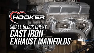 Upgrade Your Small Block’s Stock CastIron Exhaust Manifolds with HighFlow Manifolds from Hooker [upl. by Irtimd688]