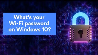 How to find your network security key on Windows 10  NordVPN [upl. by Ecirad]