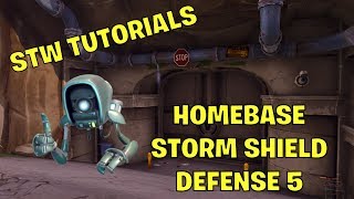 CANNY VALLEY Storm Shield Defense 4  Step By Step Building UPDATE  Fortnite Save The World [upl. by Shandee]