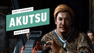 Lost Judgment Gameplay Walkthrough  Boss Fight  Akutsu Warehouse Chapter 7 [upl. by Vedis]