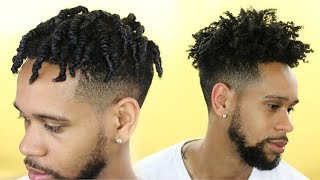 Mens Natural Hair Tutorial  Twist Out [upl. by Siffre]