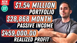 My 154 Million Stock Portfolio Unveiled  28868Month Passive Income  Monthly UPDATE 37 [upl. by Fiden10]