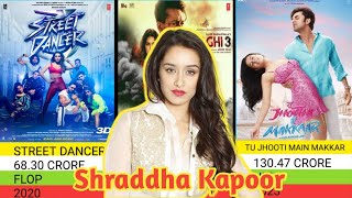 SHRADDHA KAPOOR HIT AND FLOP MOVIES LIST  SHRADDHA KAPOOR ALL MOVIES LIST  THE FILMY MAN [upl. by Nagram151]