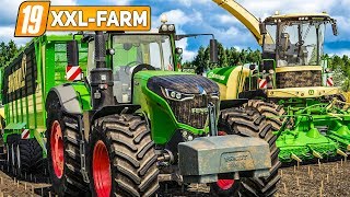 LS19 XXL Farm 82 MAISHÄCKSELN So wird Silage transportiert  LANDWIRTSCHAFTS SIMULATOR 19 [upl. by Rosanna]