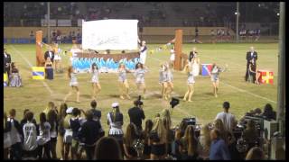 NHHS Varsity Dance Team Homecoming Game 2015 [upl. by Marlena27]