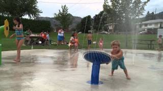 Jack Shaw Splash Park in Osoyoos [upl. by Raymond]