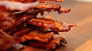 Bacon Jerky  gedörrter Millionaire´s Bacon [upl. by Dedric]