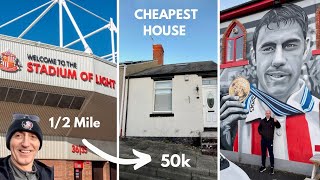 Cheapest House Next To Stadium Of Light Sunderland  Southwick Walk [upl. by Wie]