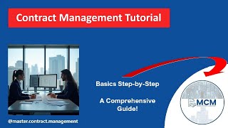 Contract Management Tutorial Basics step by step contractmanagement [upl. by Ceil]