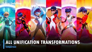 MIRACULOUS  Every Unification Transformations [upl. by Irb455]