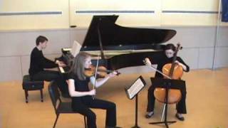 Frank Bridge  Phantasie in C minor  The Nora Trio pt 1 of 2 [upl. by Leur]