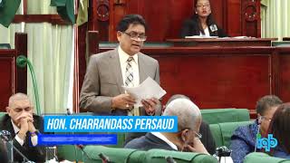 Hon Charrandas Persaud explains the provisions of the Protected Disclosures Bill [upl. by Leumek]