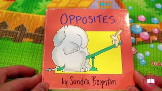 Opposites by Sandra Boynton  ReadAloud for Toddlers [upl. by Aititel]