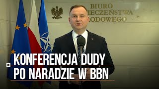 Andrzej Duda o inwazji Rosji Apeluję o zostawienie Ukrainy w spokoju [upl. by Llewoh211]