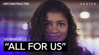 The Making Of Labrinth amp Zendaya’s “All For Us” From HBO’s ‘Euphoria’  Deconstructed [upl. by Erehs]