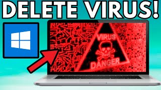 How To Delete All Viruses On Windows 10 amp 11 [upl. by Andromache]