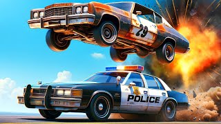 EPIC Police Chases amp MASSIVE Crashes in the Best of BeamNG Drive Mods [upl. by Anselmo971]