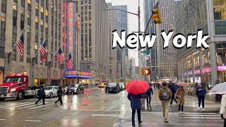 New York City Walk  Manhattan Virtual Tour  United States Travel Video [upl. by Sosthena]