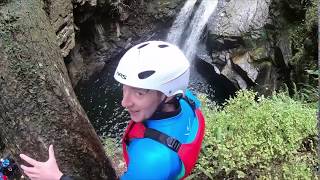 Canyoning in Snowdonia  Wales with Big Blue Adventures [upl. by Anallise]