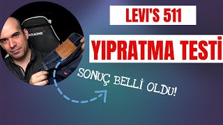 LEVIS 511 Yıpratma Testi Sonucu [upl. by Sheffie]