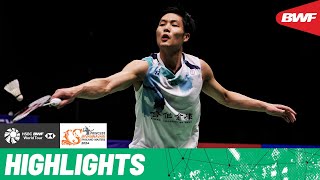 Chou Tien Chen and Loh Kean Yew square off in an epic final [upl. by Menashem]