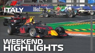 Formula 3 Round 7 Highlights  2019 Italian Grand Prix [upl. by Roxanne]