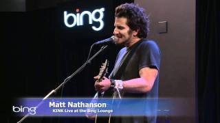 Matt Nathanson  Faster Bing Lounge [upl. by Keffer]