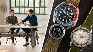 The Watches Of A Professional Diver Seiko Citizen Zodiac Doxa amp MORE [upl. by Htial]