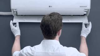 LG Air Conditioner  Quick amp Easy Installation [upl. by Nirrac459]