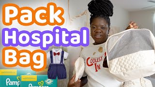 Heres what I Packed in my hospital bag for labor amp Delivery [upl. by Jabon]