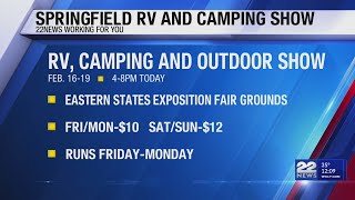 New England’s largest camping amp RV show begins in West Springfield [upl. by Gayla]