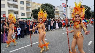 Unidos do Mato Grosso Carnaval da Figueira da Foz 2024  Desfile 3aFeira [upl. by Novelia]