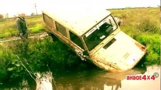 Stuck Mercedes G Wagen  Mud Trouble [upl. by Lilias]