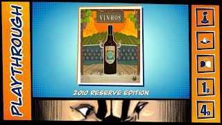 Vinhos 2010 Reserve Edition  Playthrough  2 player  Aged in Half the Time [upl. by Nae726]