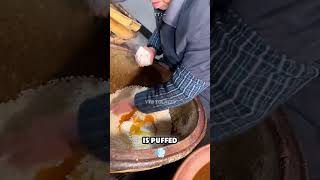 Cooking Puffed Rice Traditionally [upl. by Nies]