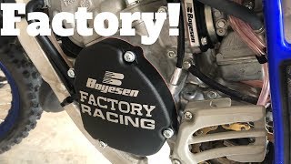 Boyesen Rad Valve Install 2018 YZ125 [upl. by Ycinuq386]