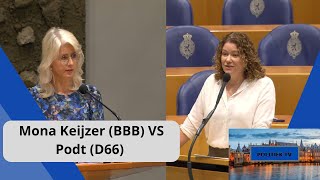 Keijzer BBB VS Podt D66 “Hiermee FINANCIEREN wij onze EIGEN PROBLEMEN mee” [upl. by Bellanca]