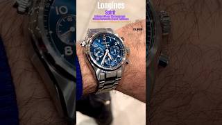 LonginesSpirit Chronograph shortsfeed youtubeshorts swisswatches jena longines shorts [upl. by Josselyn]