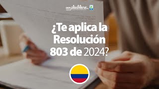 Resolución 803 de 2024  Cambios en REP y ley de plásticos de un solo uso [upl. by Oesile126]