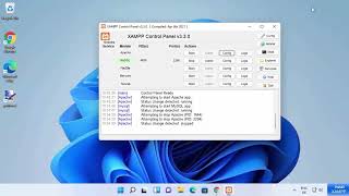 How to Change Apache Default Port in XAMPP on Windows 11 [upl. by Nodaj]