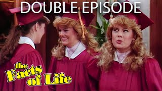 The Facts Of Life  Graduation Part 1  2  DOUBLE FEATURE  Classic Tv Rewind [upl. by Narok]