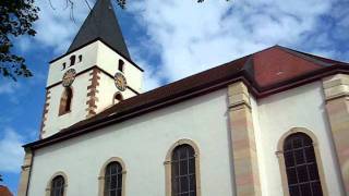 Mutterstadt prot Kirche Teilgeläute Glocken 2 bis 5 [upl. by Danica]