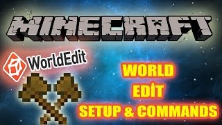 MİNECRAFT  World Edit  Nasıl Kurulur amp Komutları [upl. by Caesar]