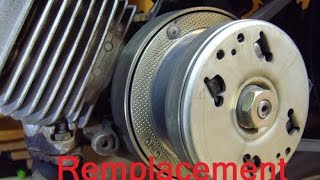 Remplacement embrayage moteur 2 temps 103 [upl. by Khan459]