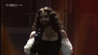 Conchita WURST  RISE LIKE A PHOENIX  Bad Ischl  20012024 [upl. by Ebberta996]